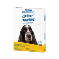 Sentinel Spectrum for Medium Dogs 11-22 kgs - 6 Pack - Yellow