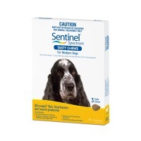 Sentinel Spectrum for Medium Dogs 11-22 kgs - 3 Pack - Yellow