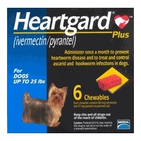 Heartgard Plus for Dogs up to 11 kgs - Blue - 6 Pack