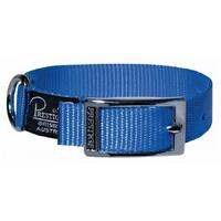 Prestige Nylon Dog & Puppy Collar - 19mm x 30cm - Blue