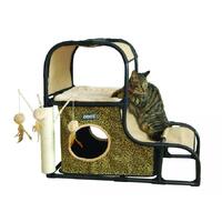 ZeeZ Feline Climbing Hill Fun House - (81x40x71cm)