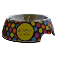 Scream Round Pet Bowl - Medium (350ml)