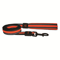 Scream Reflective Padded Dog Leash - 2cm x 120cm - Orange