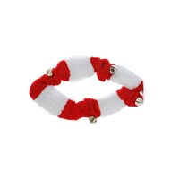 All Pet Christmas Collar - Red/White