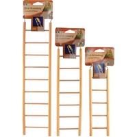 Natural Wood Bird Ladder - 9 Step