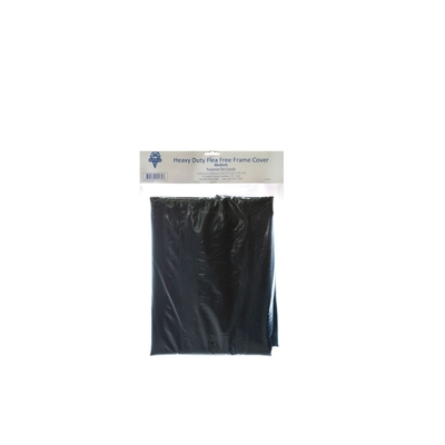 Heavy Duty Flea Free Dog Bed Frame Cover - X-Large (Black)