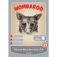 Wombaroo Possum Milk Replacer >0.8 - 250g
