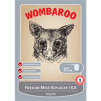 Wombaroo Possum Milk Replacer -0.8 - 250g