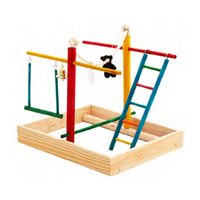 Birdie Play Gym for Budgies - Small (28x23x28cm)