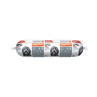 Prime 100 SPD Kangaroo & Pumpkin Dog Roll - 800g