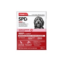 Prime 100 SPD Slow Cooked Dog Food - Beef & Carrot - 354g