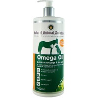 Omega 3, 6 & 9 Oil for Dogs & Horses - 1L - Natural Animal Solutions