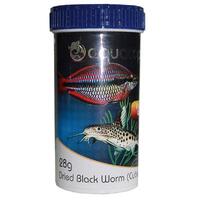 Aquatopia Dried Black Worm Cubes - 28g