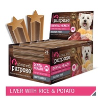 Evolution Dental Dog Treat - Liver with Rice & Potato - Single Stick