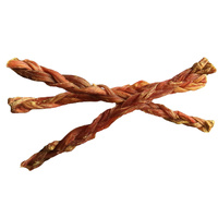 Braided Beef Bully Stick Dog Treat - Small - Single