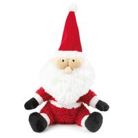 FuzzYard Fat Santa Dog Toy - Small (16cm)