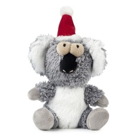 FuzzYard Christmas Kana The Koala Dog Toy - Large (20cm)