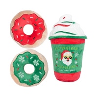 FuzzYard Bro Bro Bro Puppuccino & Donuts Pack (10x7.5x18cm)