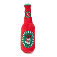 FuzzYard Ho Ho Hold My Beer Dog Toy (22.8x6.8cm)