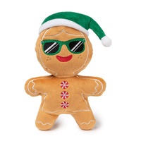 FuzzYard Mrs Gingerbread Dog Toy - Small (15.7x11.2cm)