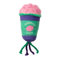 FuzzYard Zombrain Latte Cat Toy (11cm x 7cm)