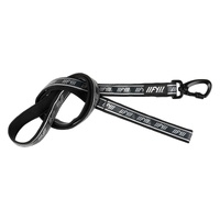 FuzzYard Active Dog Lead - Black - Small (15cm x 140cm)