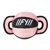 FuzzYard Active Dog Toy - Ball Tug - Peach