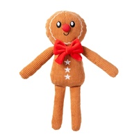 FuzzYard Life Christmas Gingerbread Man Dog Toy