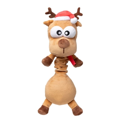 FuzzYard Christmas Dog Toy - Domineck the Reindeer