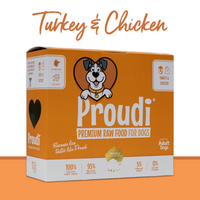 Proudi for Dogs - Turkey & Chicken - 2.4kg