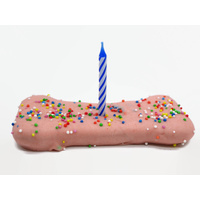 Wagalot Dog Birthday Bone - Pink