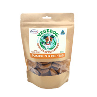 Vegedog Hand Crafted Cookies - Pumpkin & Pepitas - 300g