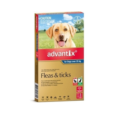 Advantix for Dogs over 25 kgs - Blue