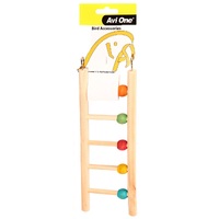 Avi One Wooden Toy Ladder with Beads