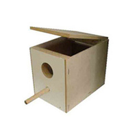 Peachface & Small Parrot Breeding Nest Box (Particle Board)