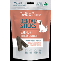 Bell & Bone Dental Sticks - Salmon Mint & Charcoal