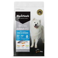 Black Hawk Fish & Potato Adult Dog Food