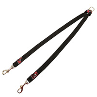 Black Dog Brace Double Lead - Regular (Black)