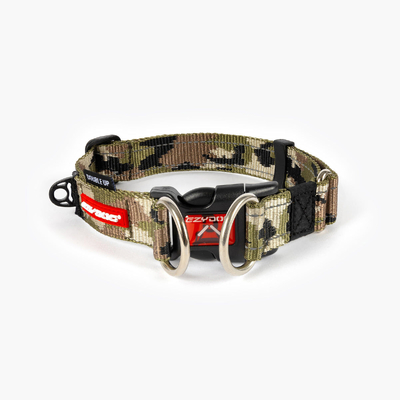 Ezydog Double Up Dog Collar - Green Camouflage