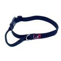 Black Dog Agility Flyball Dog Collar - Large