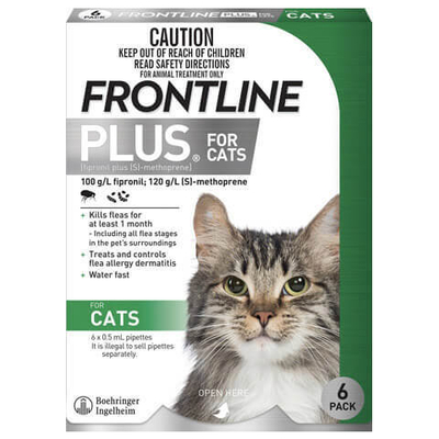 Frontline Plus for Cats - Green