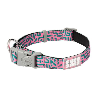FuzzYard Dog Collar - Samba - Melon
