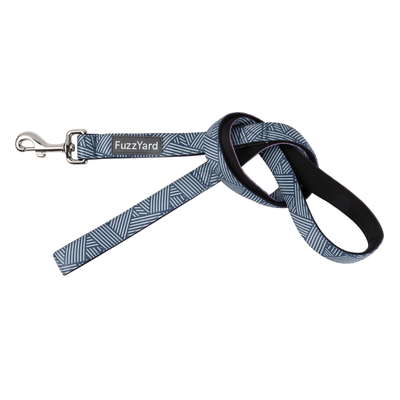 FuzzYard Dog Lead - Thornbury Aegean Blue