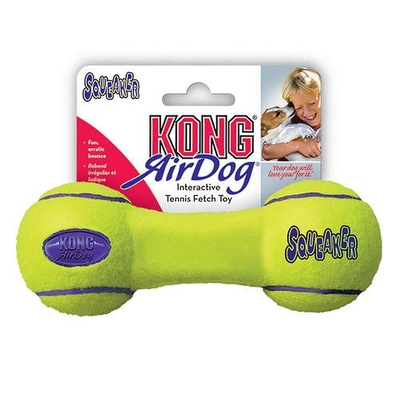 KONG AirDog Squeaker Dumbbell