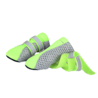 Fashion Mesh Dog Boots - Green