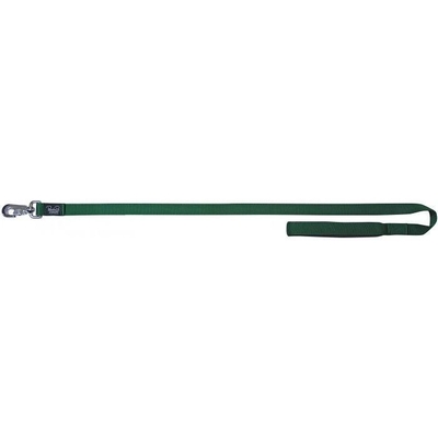 Prestige Pet Soft Padded Nylon Dog Leash - Hunter Green