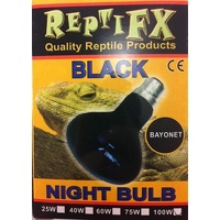 ReptiFX Black Night Bulb - Bayonet