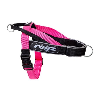 Rogz Utility LetzGo Personalised Dog Harness - Pink