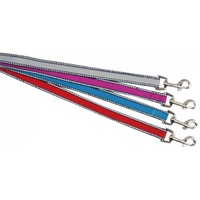 Pet Designz Dog Sportz Lead - 15mm x 120cm (Colours: Red, Grey, Pink, Blue)