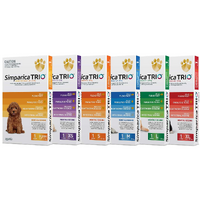 Simparica TRIO for Dogs - Single Dose